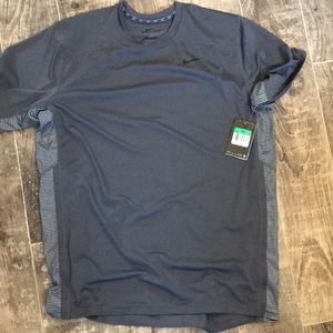 NWT Nike grey Dri-Fit breathable shirt